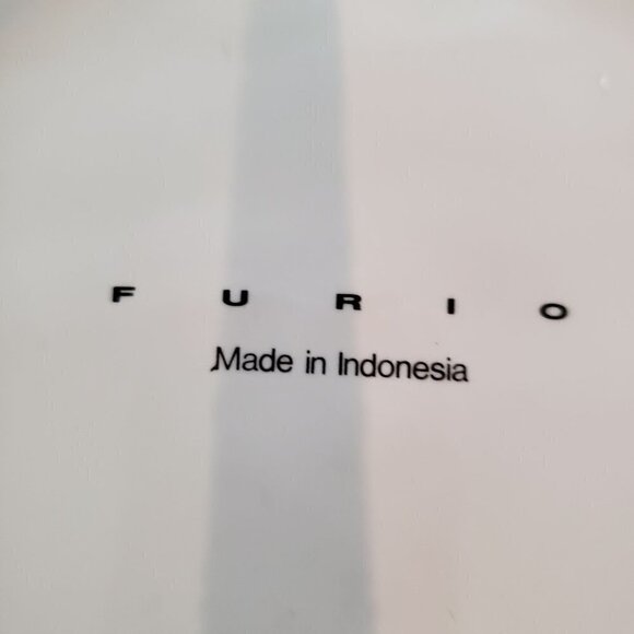 FURIO Eden Fruit Design Pear Grape Plumb Oval Salad 4 Plates, 8 3/8 inches - Picture 8 of 8